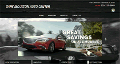 Desktop Screenshot of garymoultonautocenter.com